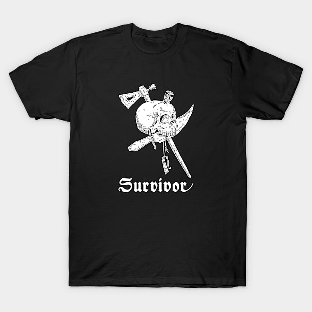 Survivor T-Shirt by GRIM GENT